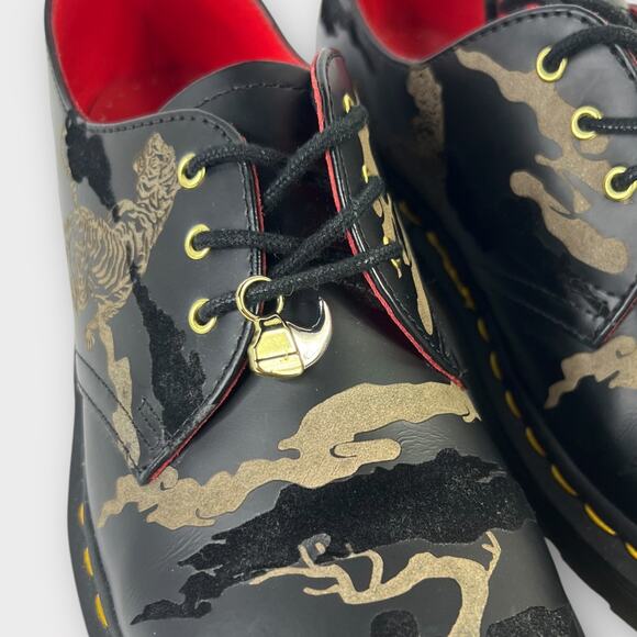 Dr. Martens 1461 YOTT Year of the Tiger Leather Oxford Lace-up Shoes NEW - Picture 9 of 15